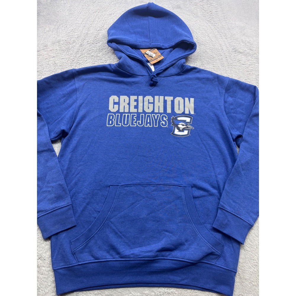 Rivalry Threads Creighton Bluejays Hoodie Royal Blue Mens‎ Large NWT NCAA